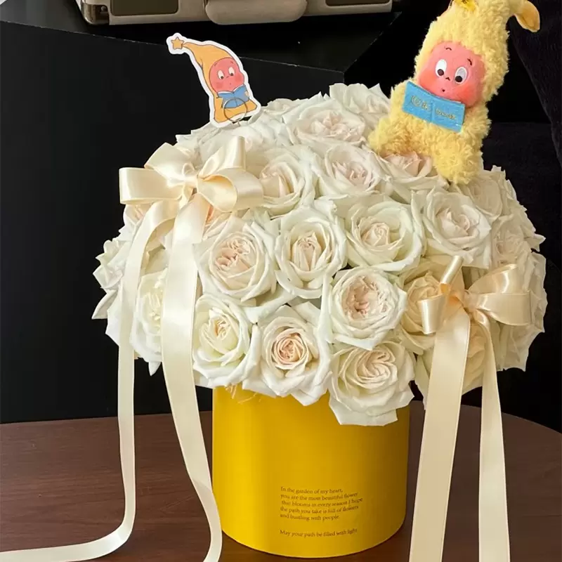 Custom Preserved Flower Gift Box