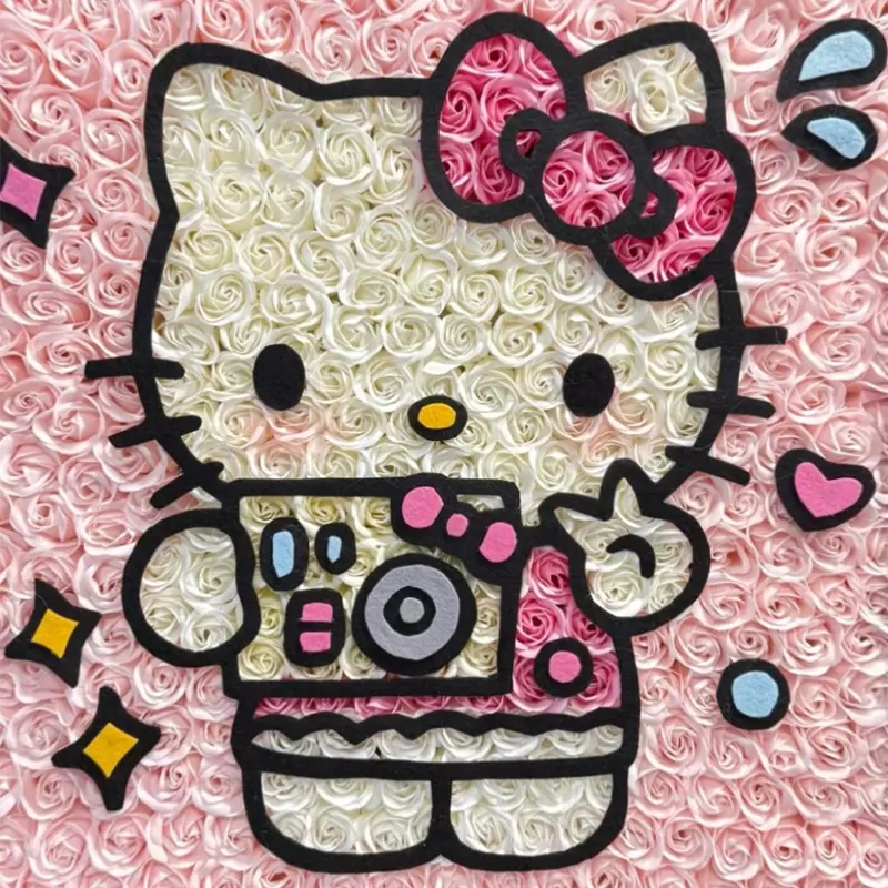 Custom Preserved Flower Frame